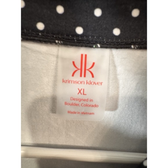 Krimson Klover 1/4 Zip Long Sleeve Base Figure Skating Womens XL - Picture 4 of 9